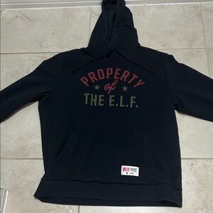 Under Armour Project Rock Red One E.L.F Black Hoodie